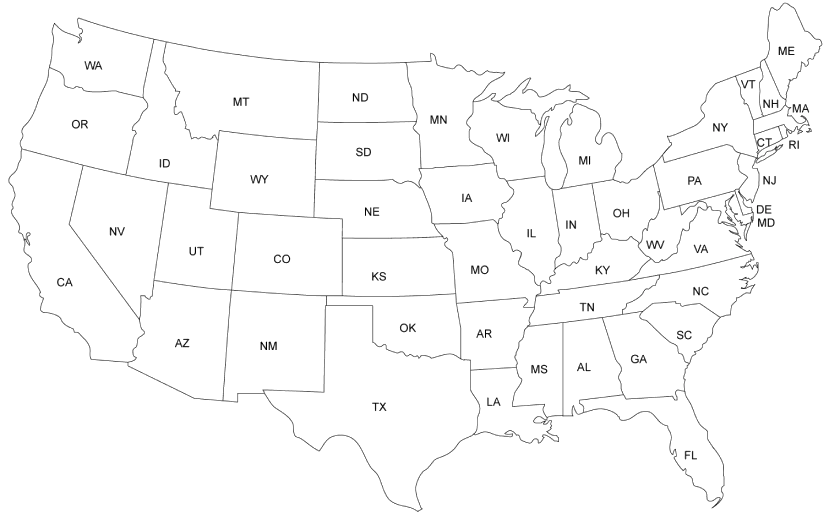 Locations Map